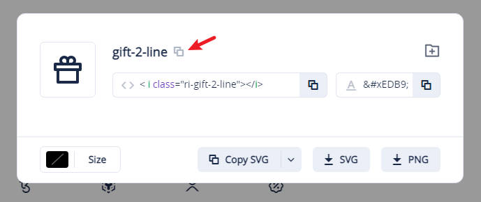 remixicon使用方法